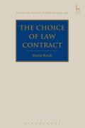 Cover of The Choice of Law Contract