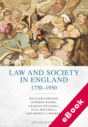 Cover of Law and Society in England 1750-1950 (eBook)