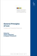 Cover of General Principles of Law: European and Comparative Perspectives
