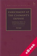 Cover of Enrichment at the Claimant's Expense: Attribution Rules in Unjust Enrichment (eBook)