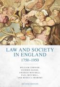 Cover of Law and Society in England 1750-1950