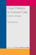 Cover of Great Debates in Contract Law