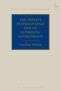 Cover of The Private International Law of Authentic Instruments