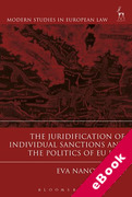 Cover of The Juridification of Individual Sanctions and the Politics of EU Law (eBook)