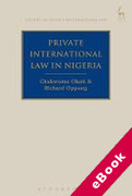 Cover of Private International Law in Nigeria (eBook)