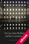 Cover of Tax Law, State-Building and the Constitution (eBook)