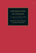Cover of Legislation in Europe: A Country by Country Guide