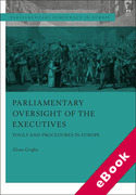 Cover of Parliamentary Oversight of the Executives: Tools and Procedure in Europe (eBook)