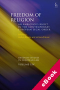 Cover of Freedom of Religion: An Ambiguous Right in the Contemporary European Legal Order (eBook)
