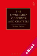 Cover of The Ownership of Goods and Chattels (eBook)
