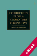 Cover of Corruption from a Regulatory Perspective (eBook)