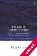 Cover of The Law of Humanity Project: A Story of International Law Reform and State-making (eBook)