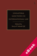 Cover of Unilateral Sanctions in International Law (eBook)