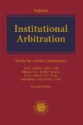 Cover of Institutional Arbitration: Article-by Article Commentary