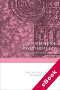 Cover of International Investment Law: An Analysis of the Major Decisions (eBook)