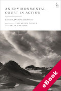 Cover of An Environmental Court in Action: Function, Doctrine and Process (eBook)