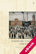 Cover of Landmark Cases in Labour Law (eBook)