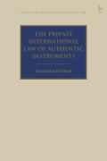 Cover of The Private International Law of Authentic Instruments