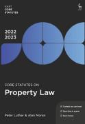 Cover of Core Statutes on Property Law 2022-23