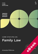 Cover of Core Statutes on Family Law 2022-23 (eBook)