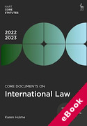 Cover of Core Documents on International Law 2022-23 (eBook)