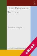 Cover of Great Debates in Tort Law (eBook)