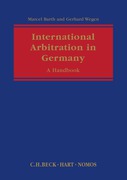 Cover of International Arbitration in Germany: A Handbook