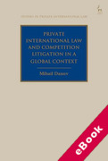 Cover of Private International Law and Competition Litigation in a Global Context (eBook)