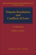 Cover of Dispute Resolution and Conflict of Laws