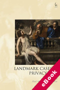 Cover of Landmark Cases in Privacy Law (eBook)