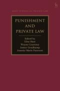 Cover of Punishment and Private Law