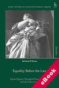 Cover of Equality Before the Law: Equal Dignity, Wrongful Discrimination, and the Rule of Law (eBook)