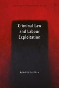 Cover of Criminal Law and Labour Exploitation