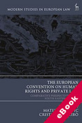 Cover of The European Convention on Human Rights and Private Law: Comparative Perspectives from South-Eastern Europe (eBook)