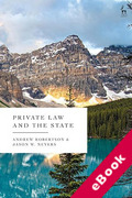 Cover of Private Law and the State (eBook)