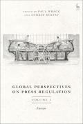 Cover of Global Perspectives on Press Regulation, Volume 1