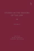Cover of Studies in the History of Tax Law, Volume 11