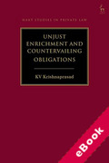 Cover of Unjust Enrichment and Countervailing Obligations (eBook)