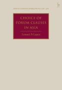 Cover of Choice of Forum Clauses in Asia