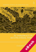 Cover of EU Diplomacy in Multilateral Fora (eBook)