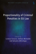 Cover of Proportionality of Criminal Penalties in EU Law