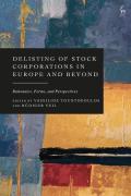 Cover of Delisting of Stock Corporations in Europe and Beyond: Rationales, Forms, and Perspectives