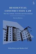 Cover of Residential Construction Law: The UK, Ireland, Australia and New Zealand