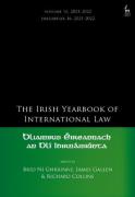 Cover of The Irish Yearbook of International Law, Volume 16, 2021-2022