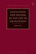 Cover of Legislation and Reform in the Law of Obligations