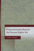 Cover of Proportionality Beyond the Human Rights Act