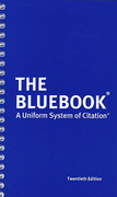 Cover of The Bluebook: A Uniform System of Citation