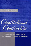 Cover of Constitutional Construction