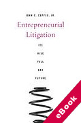 Cover of Entrepreneurial Litigation (eBook)