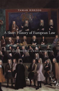 Cover of A Short History of European Law: The Last Two and a Half Millennia